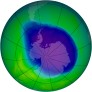 Antarctic Ozone 2008-10-18